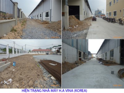 Nhà Máy H.A Vina Korea - KCN Phước Đông - Tây Ninh